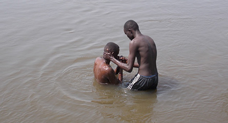 Baptism In the Nile